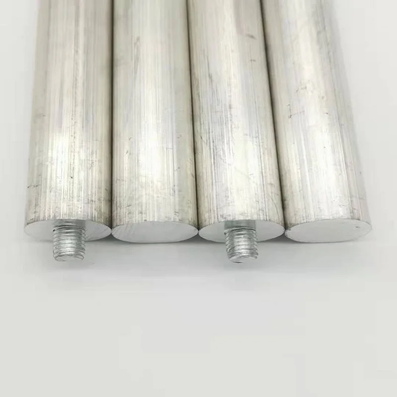 AZ31 extruded magnesium alloy anode rod for water heater