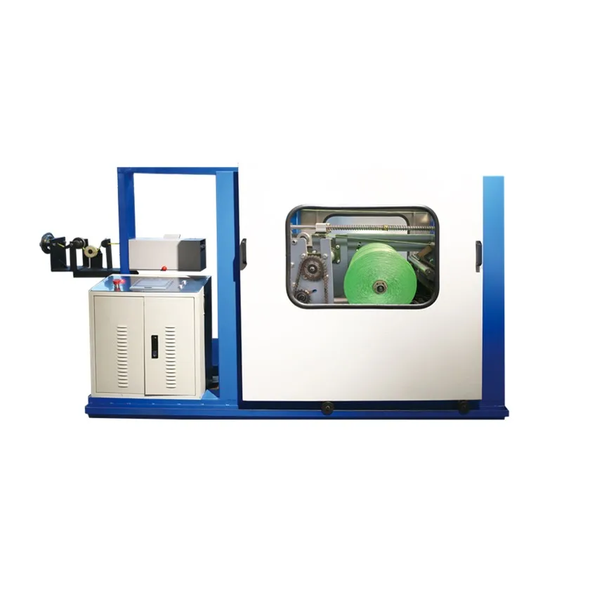 ROPENET новый продукт 8 дюймов Pp пресс-подборщик с перекрестными шнурками из волокна «раффия» шпагат 2 In1 катушки обмотки машины для продажи