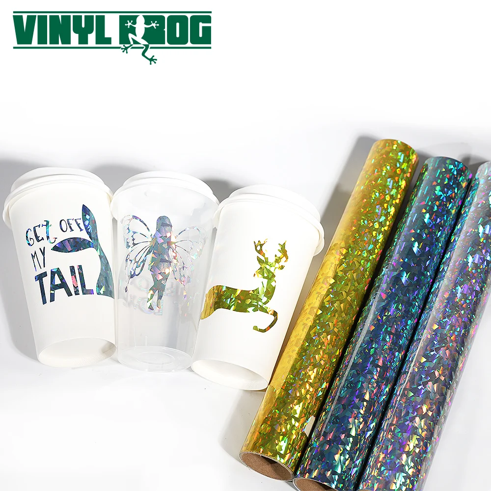  Новый продукт Oracal 651 режущий плоттер DIY Craft Cricut Rainbow хромированная голографическая наклейка блестящая самоклеящаяся виниловая пленка