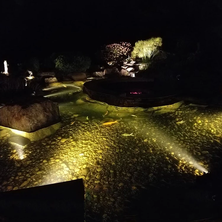 Garden muddy land landscape architecture  wall lamp spotlight IP65 50W Outdoor led rgb dmx 512 spotlight