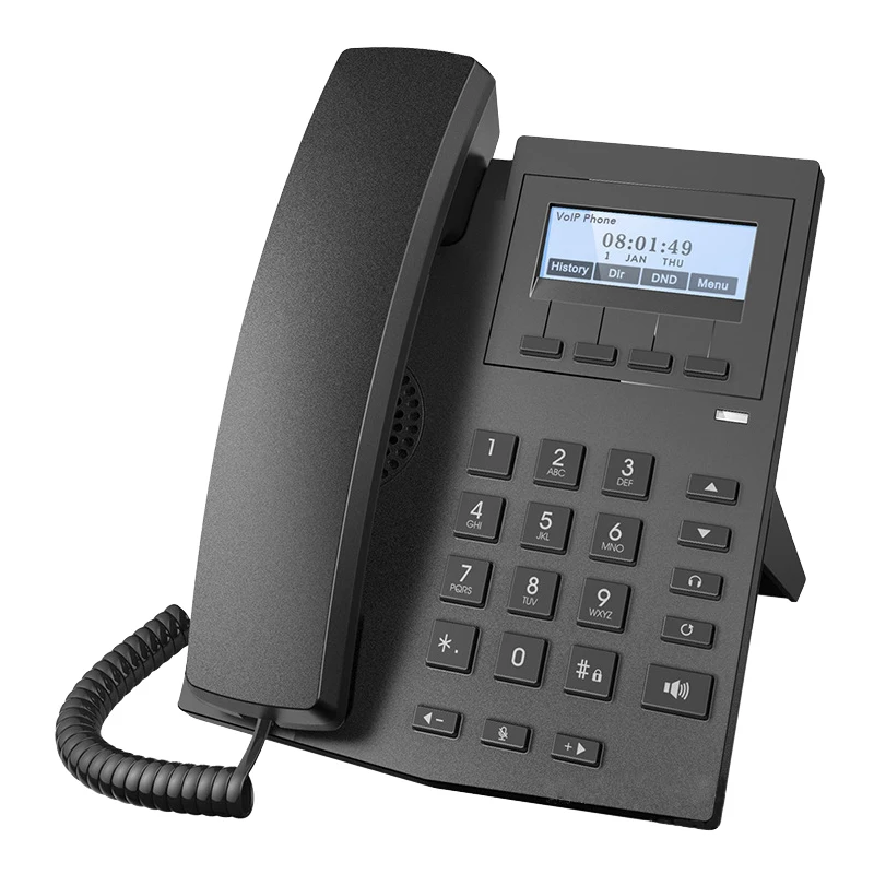 Telephone Products SIP Phone multi account OEM POE VOIP HD Voice switch IP Phone Support Cheap Business IP Phone LAN based