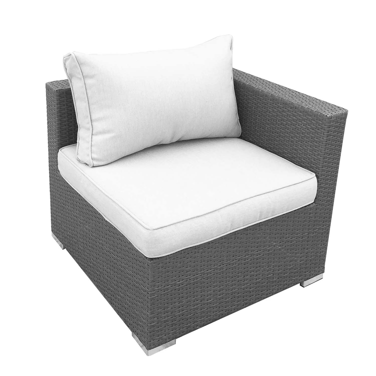 Оцинкованная стальная рама, ротанговый набор для отдыха, садовые наборы, уличная мебель для отдыха, наборы для разговора в гостиной