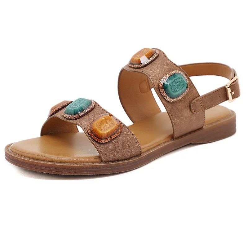 Thick Heels Shoes for Girls Chunky Heeled Shoes Casual Dress Sandals for Girls Beach Wedding Shoes with Adjustable Buckle