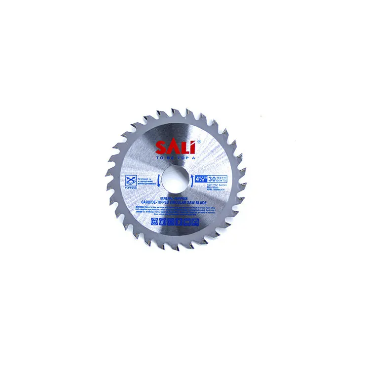 SALI 125x30T circular saw blade for rubber cutting