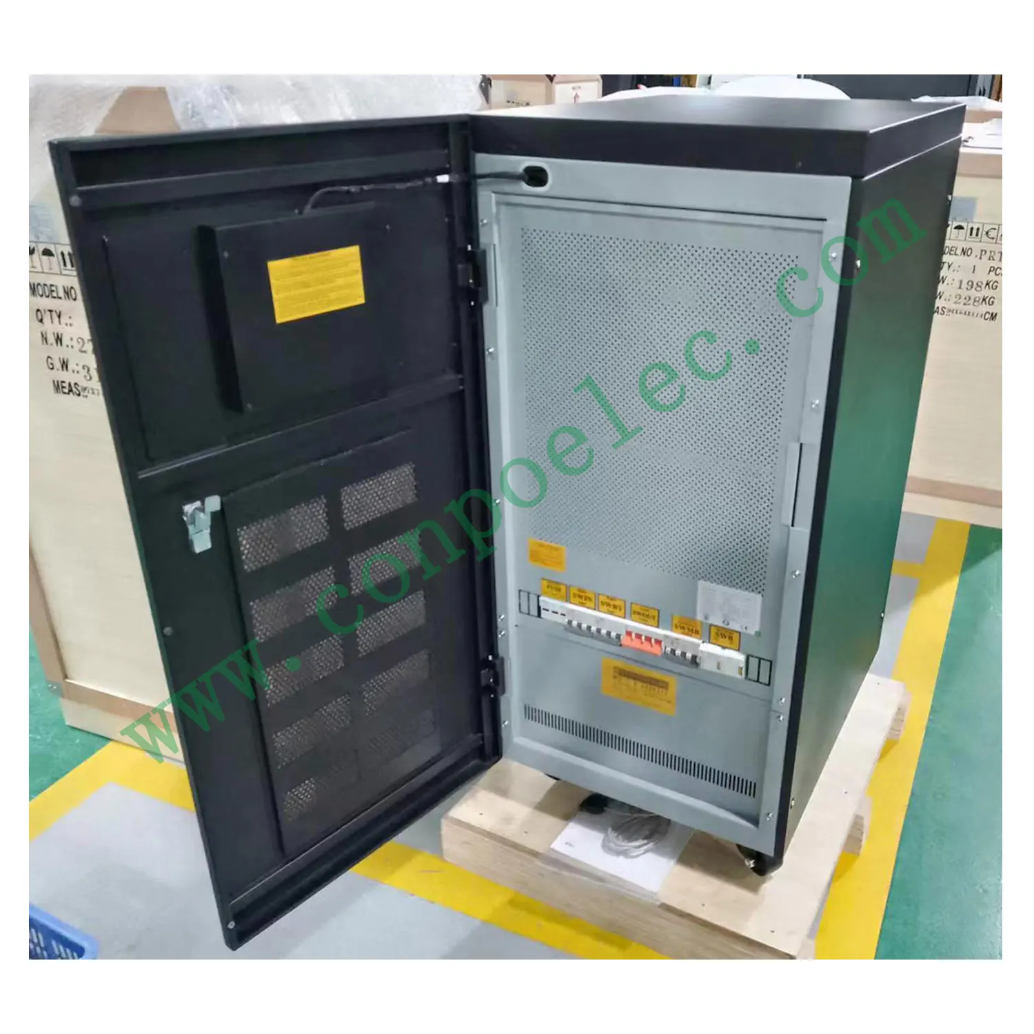 30KVA/24KW 3phase Online UPS backup power supply double conversion three phase Inverter backup autonomy 10,15,30,60mins