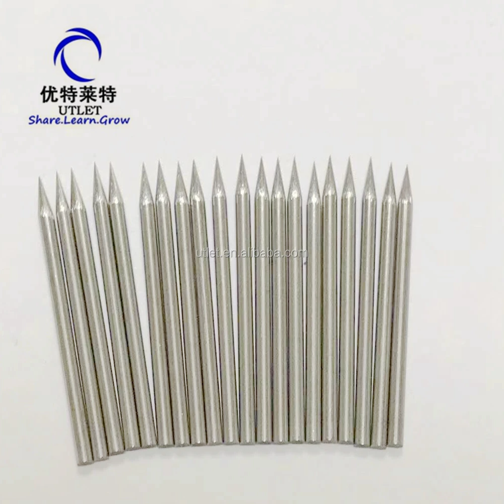 Anti-static negative ion discharge tungsten sharpened needle,tungsten electrode