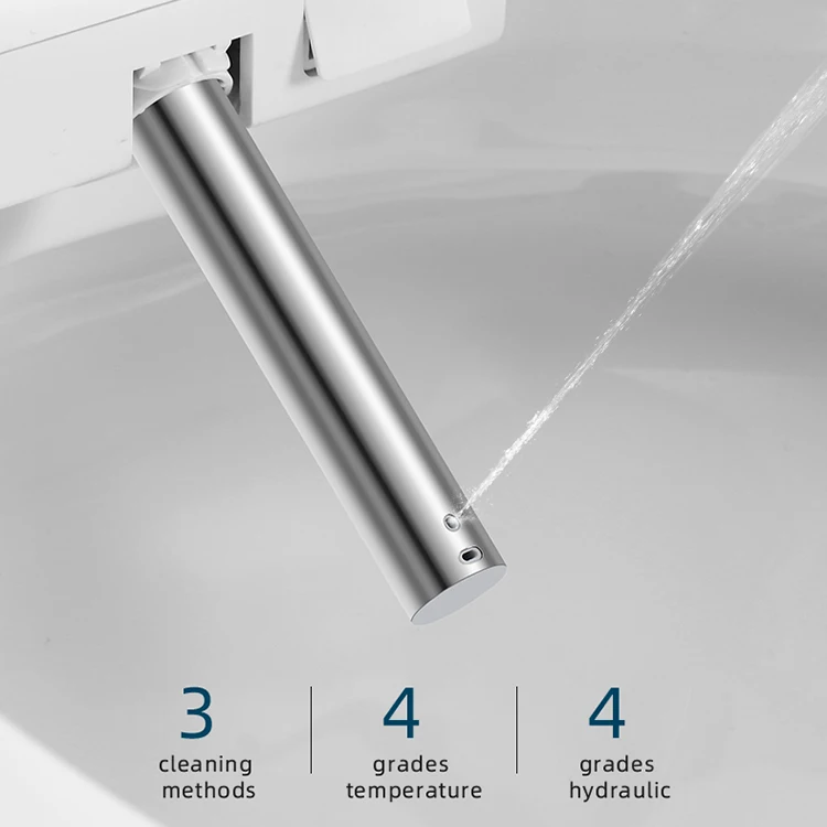 Fully automatic 110V/220V hotel one piece sanitary self clean bathroom wc electric bidet closestool intelligent smart toilet