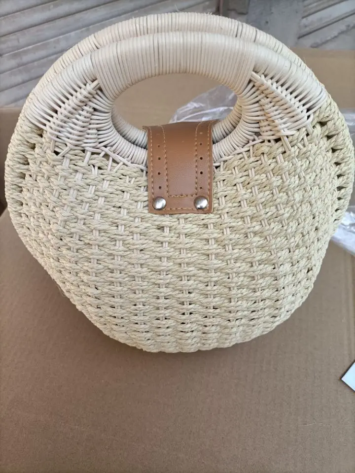 Hot Sale Fashion wholesale Straw bag Lovely Woven Ladies Bags Summer Straw Beach Bag