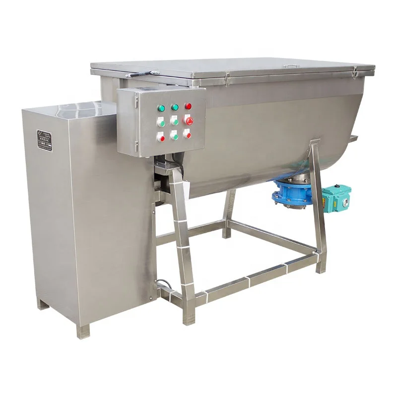 industrial food powder spice  powder double ribbon mixer blender mixing machine