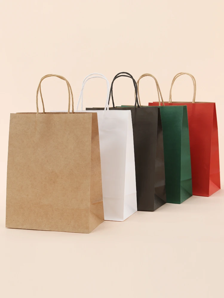 Fangda Good Quality Custom Digital Offset Printing Colorful Gift iPhone Paper Bags Kraft Food Paper Bag With You Own LOGO
