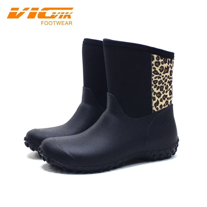 
Прямая поставка с фабрики, высокое качество, новая интегрированная технология, неопреновые водонепроницаемые сохраняющие тепло под-40C резиновые сапоги для женщин 