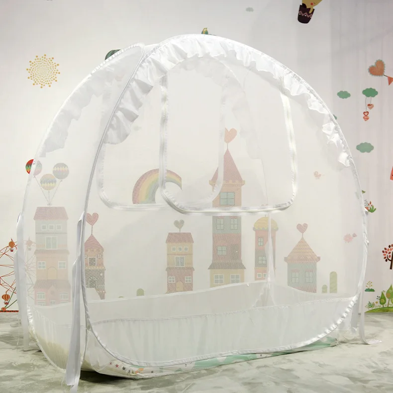 High Quality Foldable Baby Bed Mosquito Net Tent Kids Nursery Crib Canopy Netting