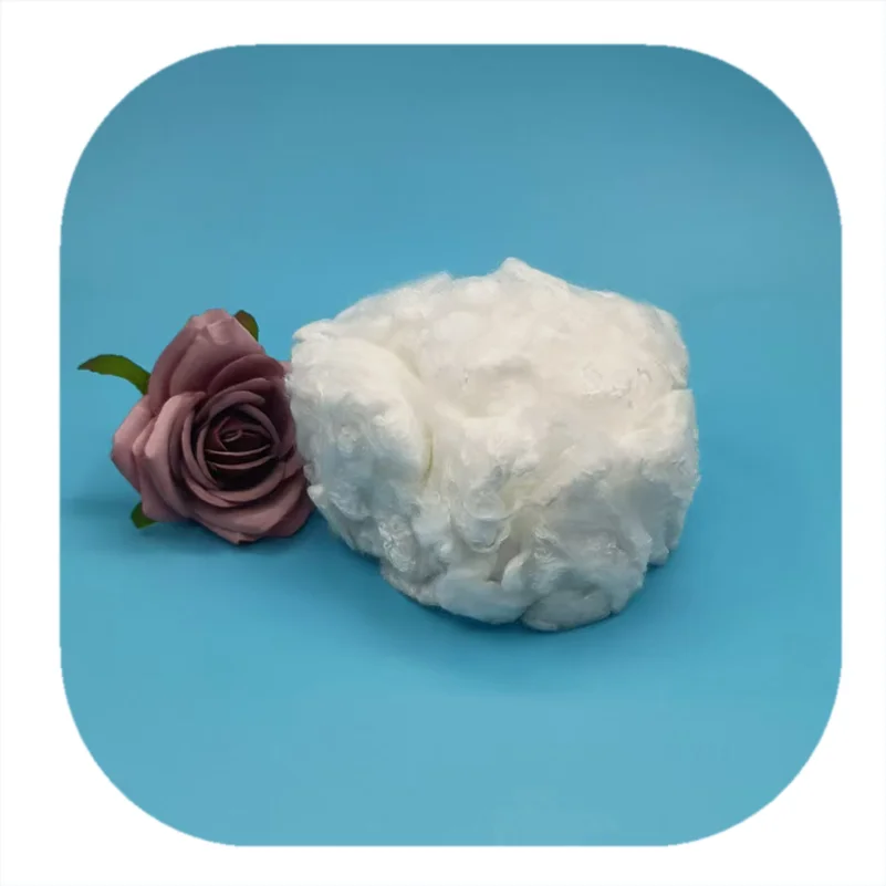 1.4D*38mm Hight Whiteness Spunlace Viscose Fiber for Nonwoven fabric