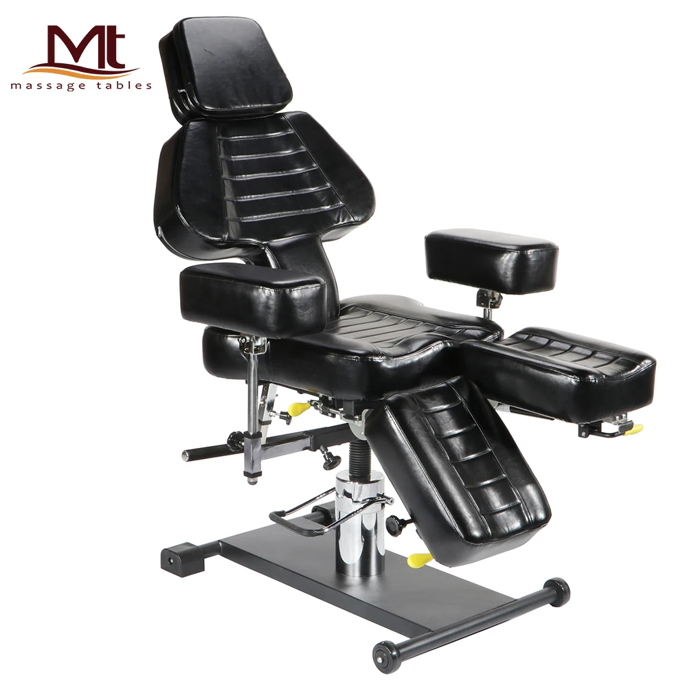 Производство дешёвая цена 360 градусов вращение эргономичный регулируемый стул татуировки гидравлический косметическое кресло для татуировки