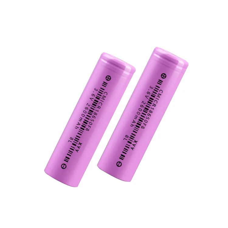 Lithium 18650 battery 3.6v 2600mah bateria 18650 li ion 2900mah rechargeable battery cell