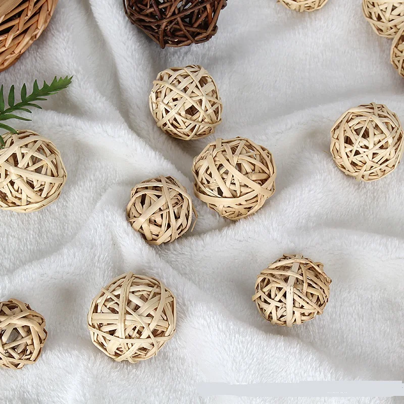 Rattan weaving ball Crafts