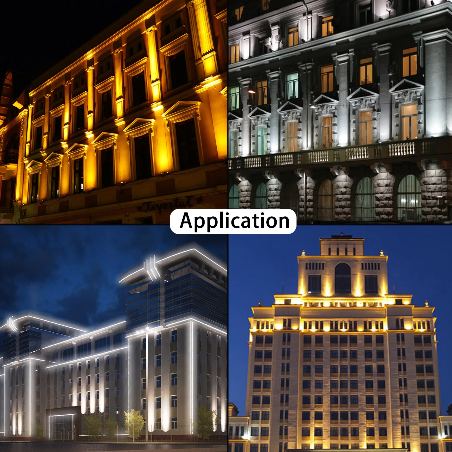 High Quality Outdoor 10W Wall Lights Exterior Build Decorative Lighting Narrow Beam Spot Led Lights