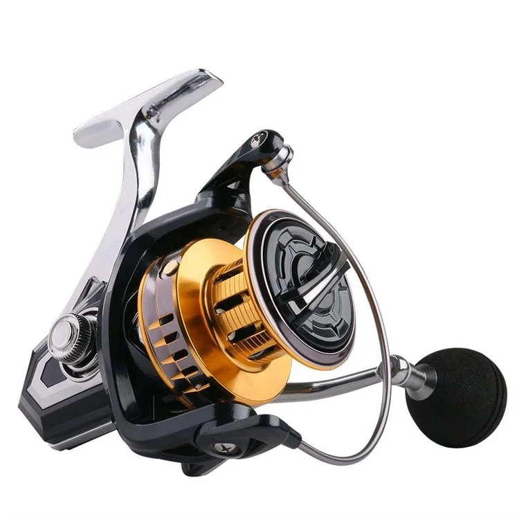 RUNTOO 4.6:1 Hot Selling Surf Reel Saltwater Drag Offshore 25kg  Big Game Speed Full Metal Fishing Reel Hardy Fly Fishing Reel