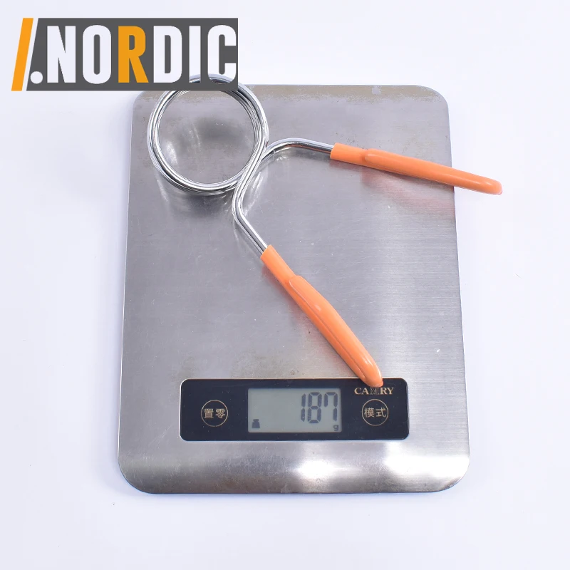 1 Inch 2 inch Weightlifting Accessory Spring Clip Collars for Weight Bar and Dumbbell Handles, Sold in Pair