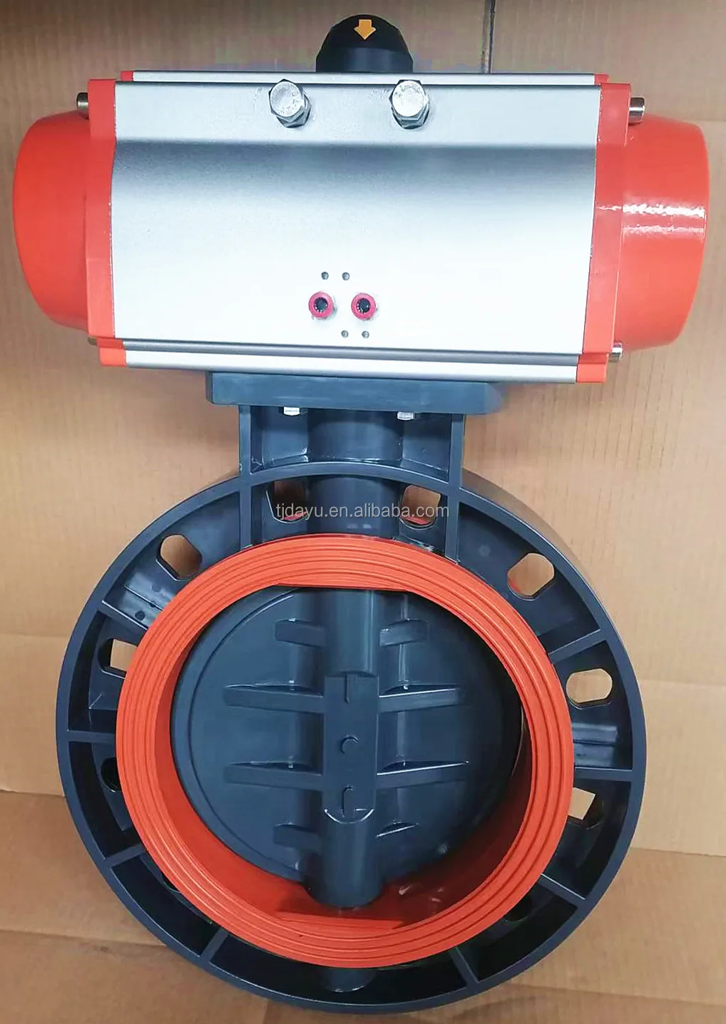 chemical industry images fpm seat wafer dn50 to dn200 pvc pp pph abs manual butterfly valve