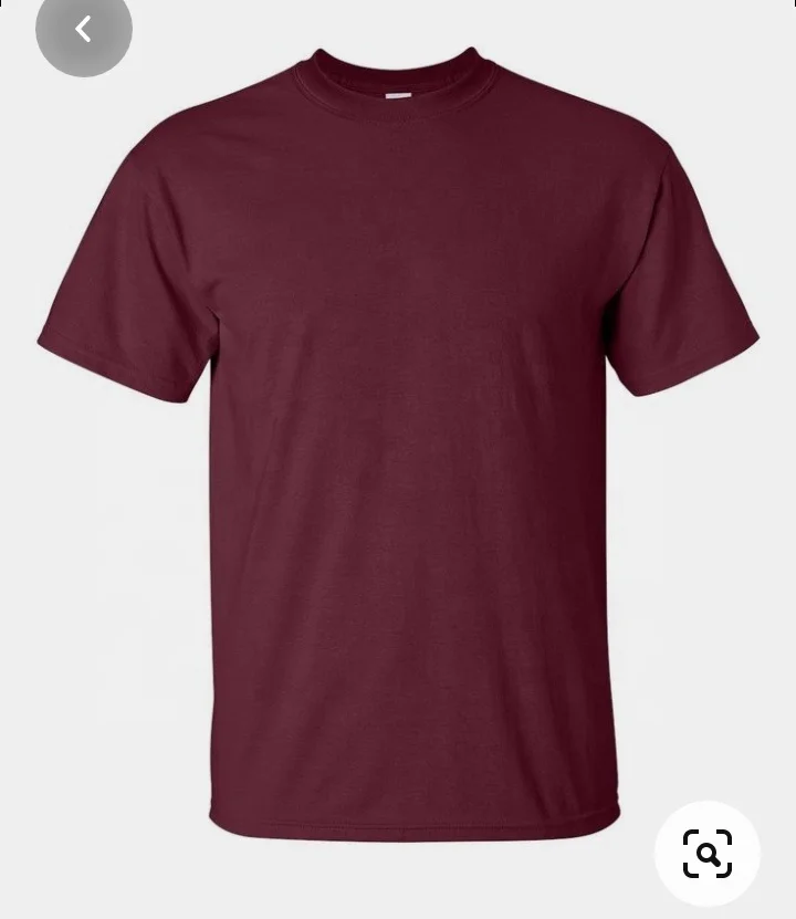 Высококачественная винтажная Простая мужская футболка большого размера из 100% хлопка оптом