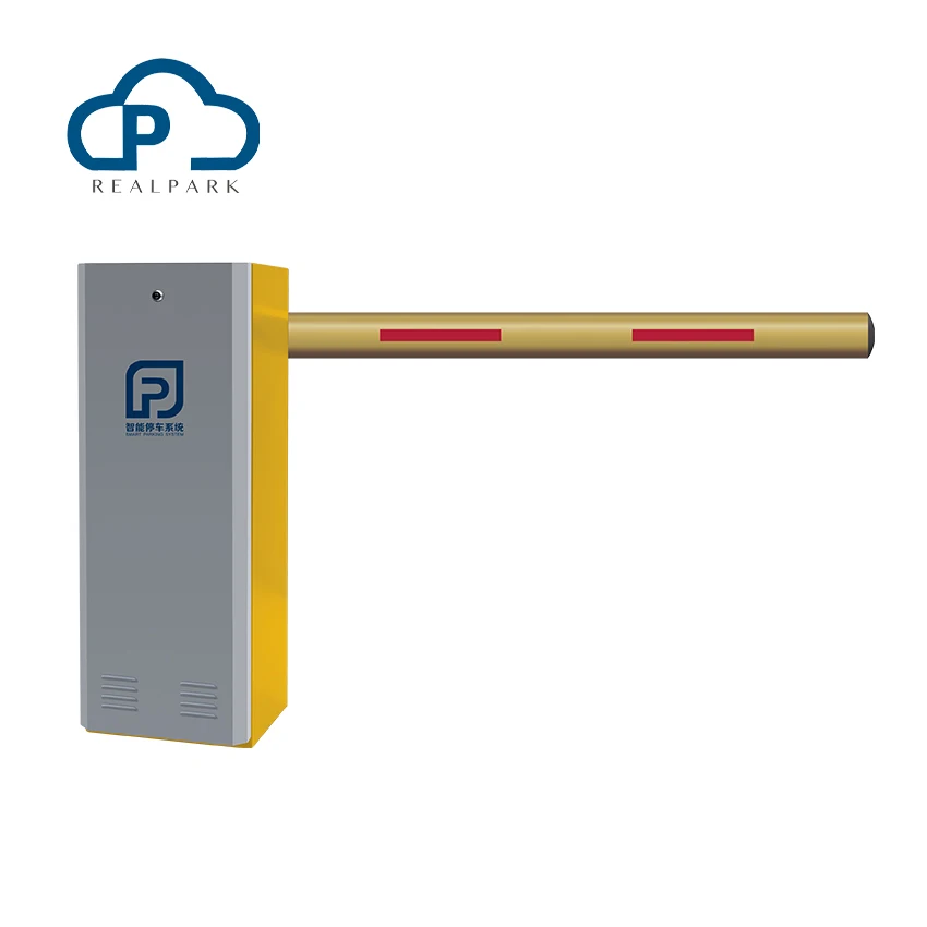 Parking lot  Fully Automatic LPR Camera License Plate Recognition System Plastic Straight Boom Barrier Gate