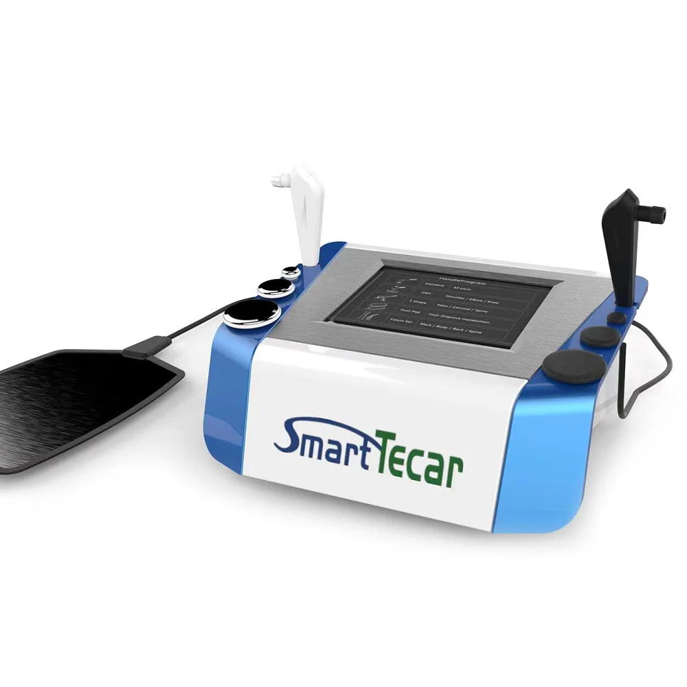 newest high quality portable physiotherapy radiofrecuencia tecar therapy for sport injuries
