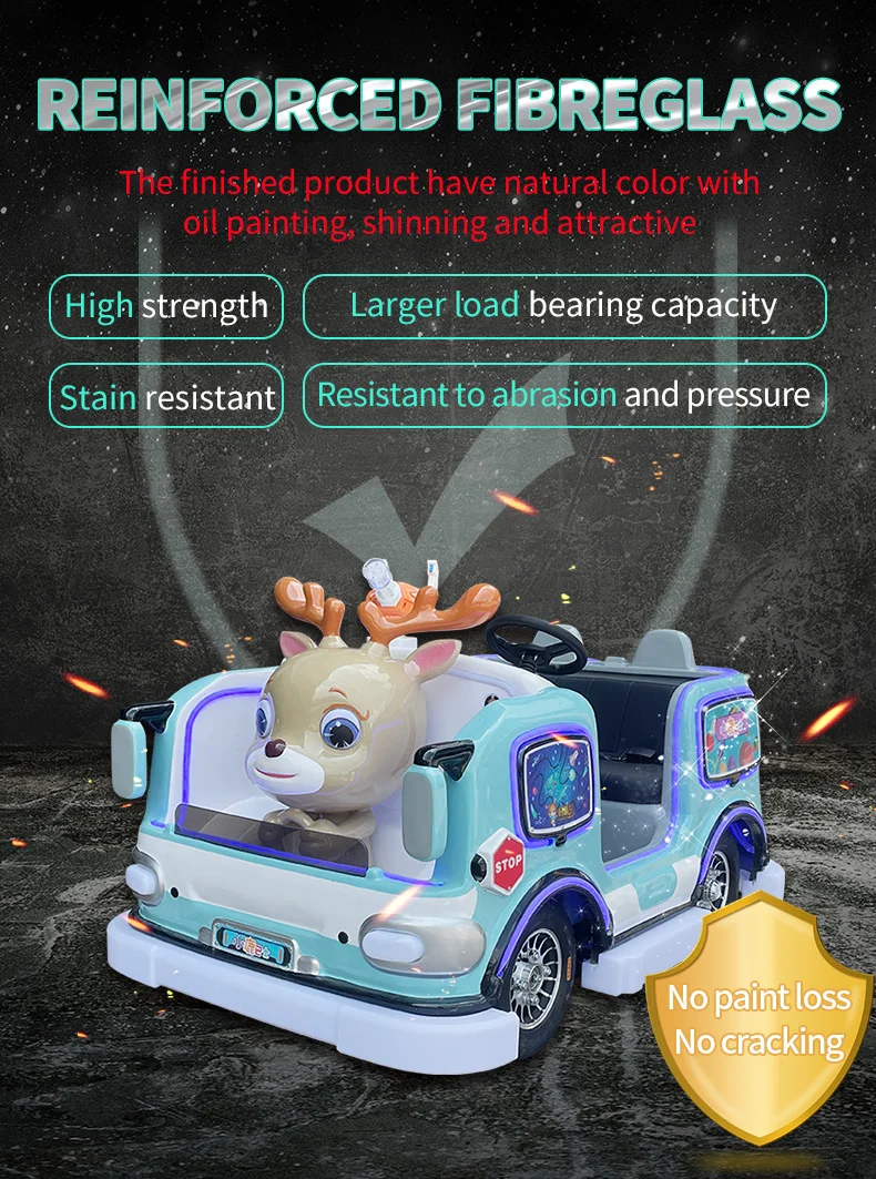 Haojile Electric Go-Kart for Kids 500cc 4 Stroke Engine for Amusement Park Rides and Indoor Outdoor Playground Fun