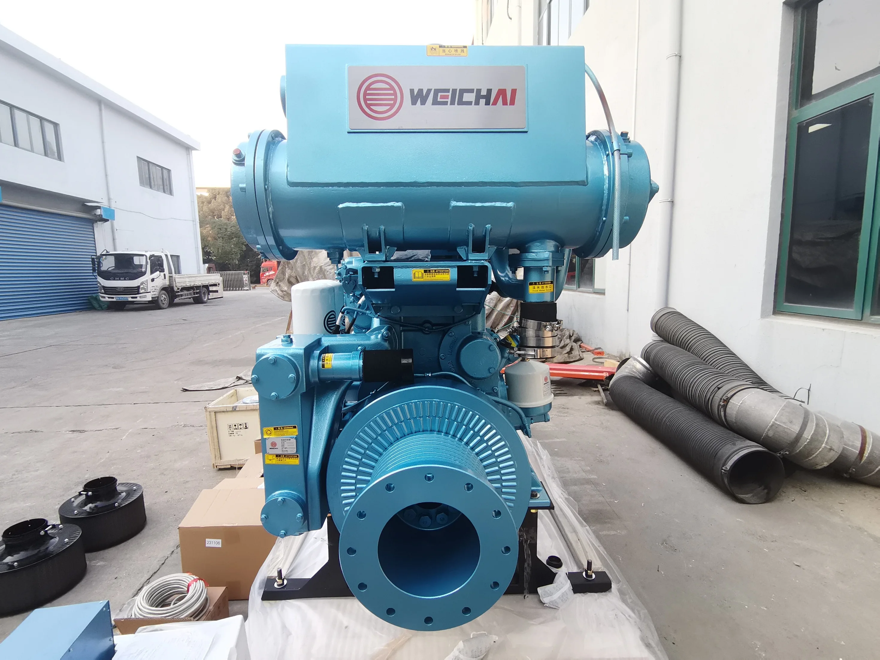 High-speed ship 8 cylinders 8170ZC1000-5 durable diesel engine assemblies