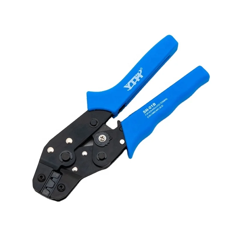 YTH SN-01B 28-18 AWG factory sales adjustable electrical wire crimping hand tool for non-insulated terminal pliers