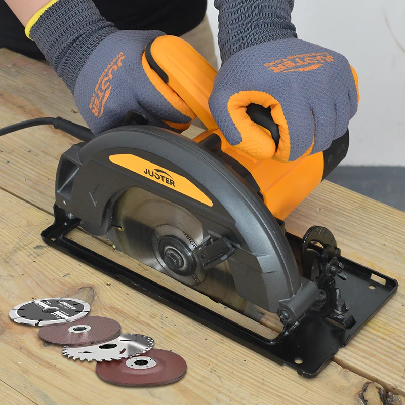 2022 new JUSTER 1400W 185mm Electric circular saw,Electric Wood Circular Saw, Electric Wood Cutting Machine