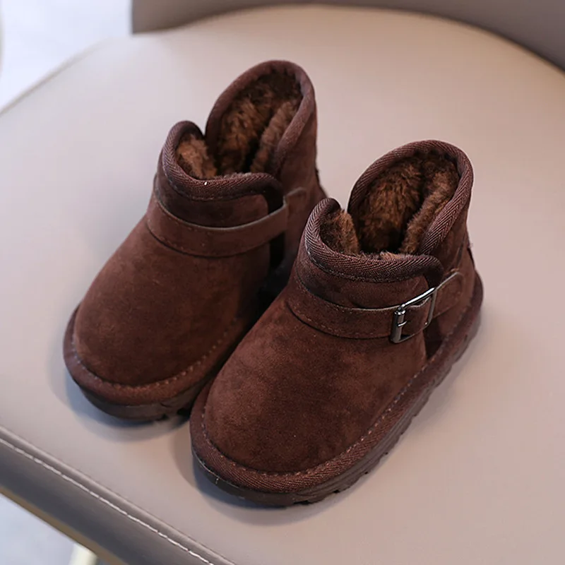 Новое поступление; Высококачественные теплые шерстяные красные зимние сапоги для девочек; Детская обувь; Зимние сапоги для детей