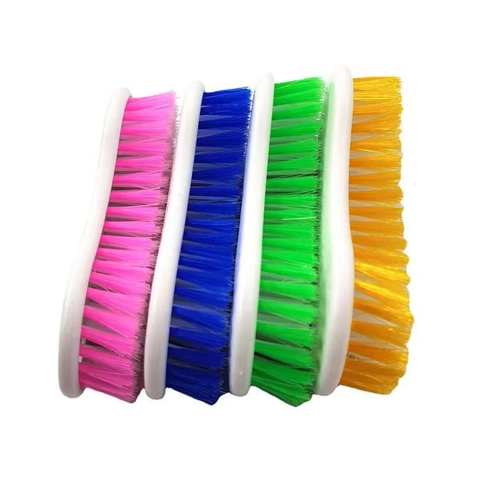 HQ2618 8 shapes wonderful cleaning capability PP plastic long bristle laundry brush