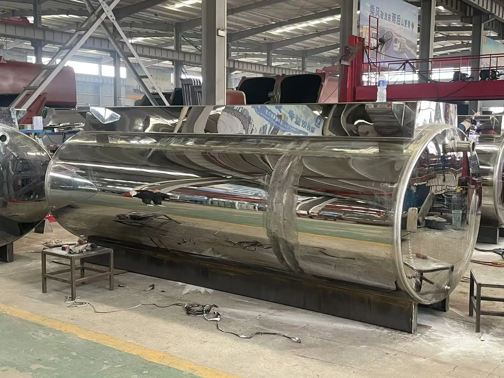 35000 liters stainless steel milk tank semi trailer fresh milk tank trailer water tank truck price for sale