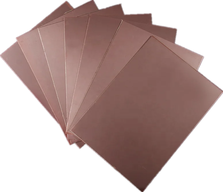 2022 hot sale yellow epoxy fiberglass FR4 CCL copper clad laminate sheet for PCB