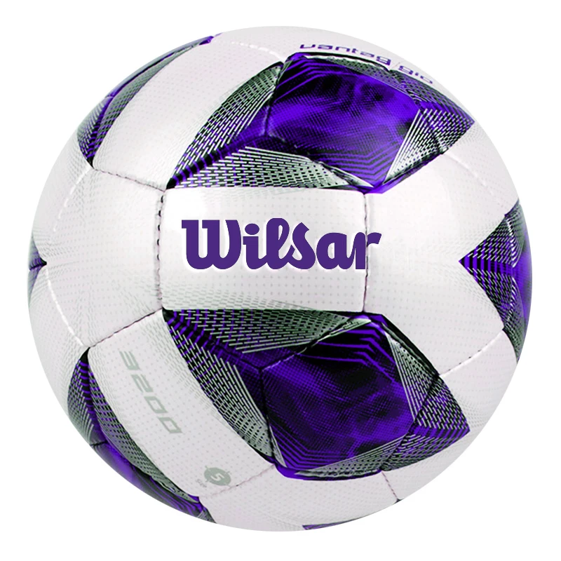 High End NK Blue Stripe Soccer Ball TPU Material Customized for Children and Adults Directly Supplied by Manufacturer