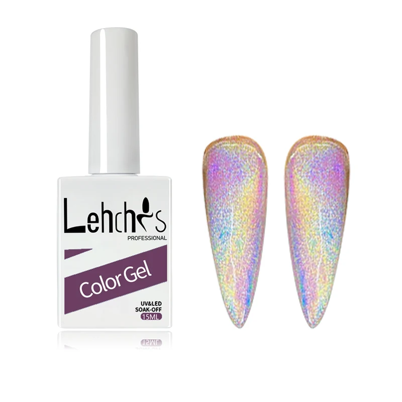 Lehchis cat eye gel polish hema free custom private label cat eye color soak off uv gel nail polish