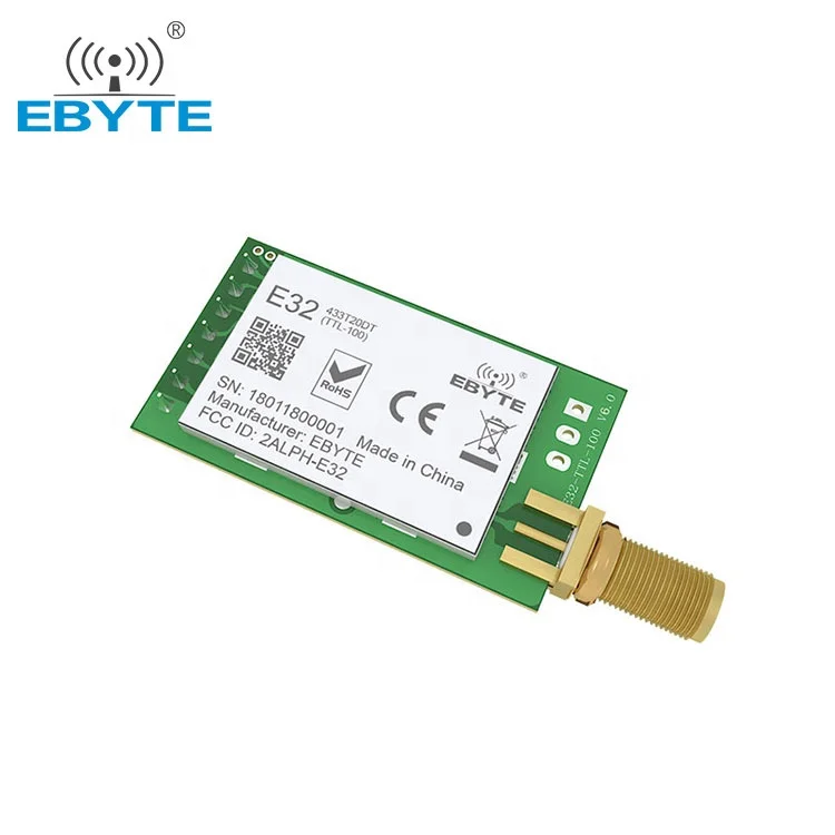 Ebyte модуль iot решения E32-433T20DT SX1278 lora 433 МГц rf модуль беспроводной последовательный порт lora модуль aliexpress