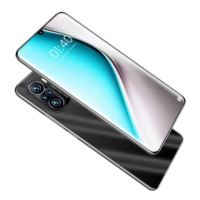  Смартфон p50 1200 + 2640p 8 ядер две SIM-карты 16 512 ГБ 6 7 дюйма Android