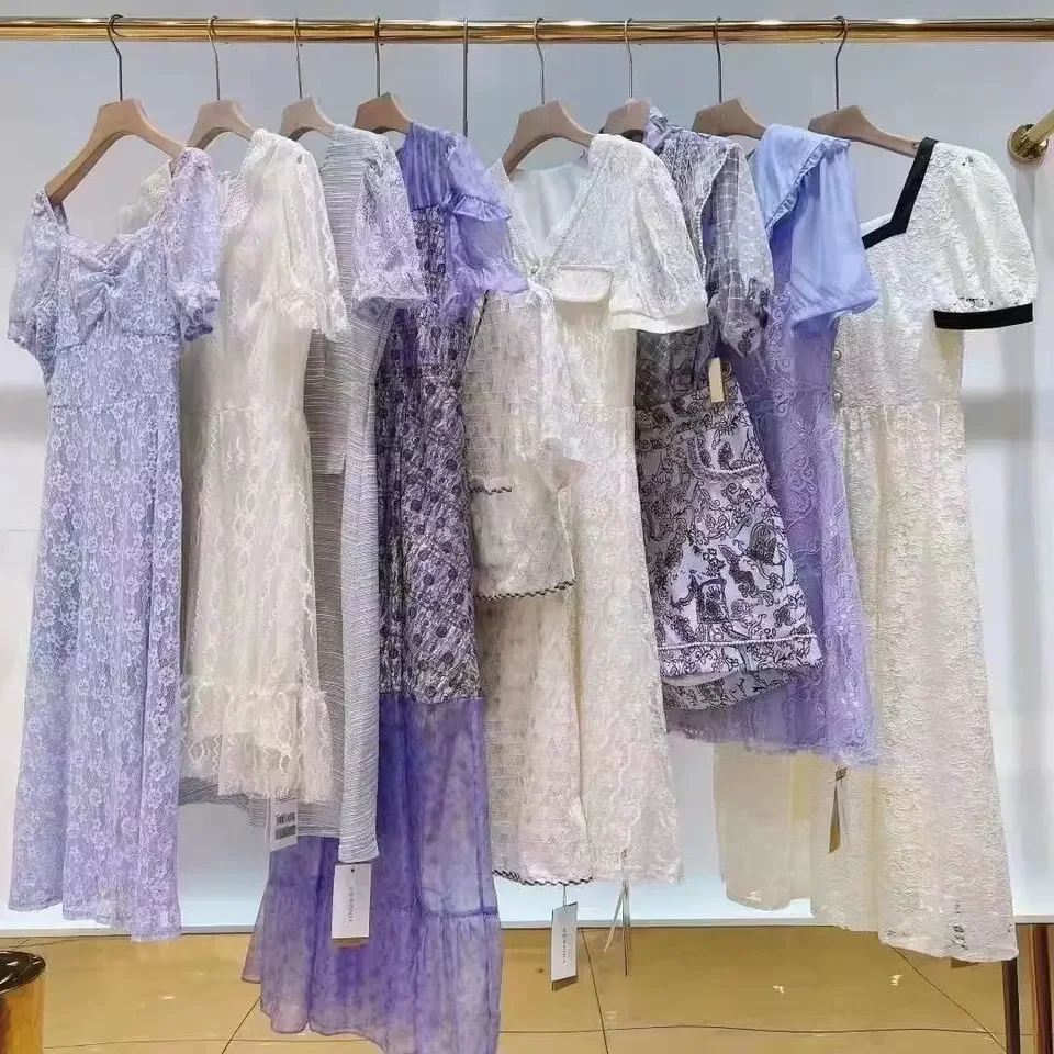 2024 Stock dresses tops T-shirts pants Mix and match products, brand new and used clothes