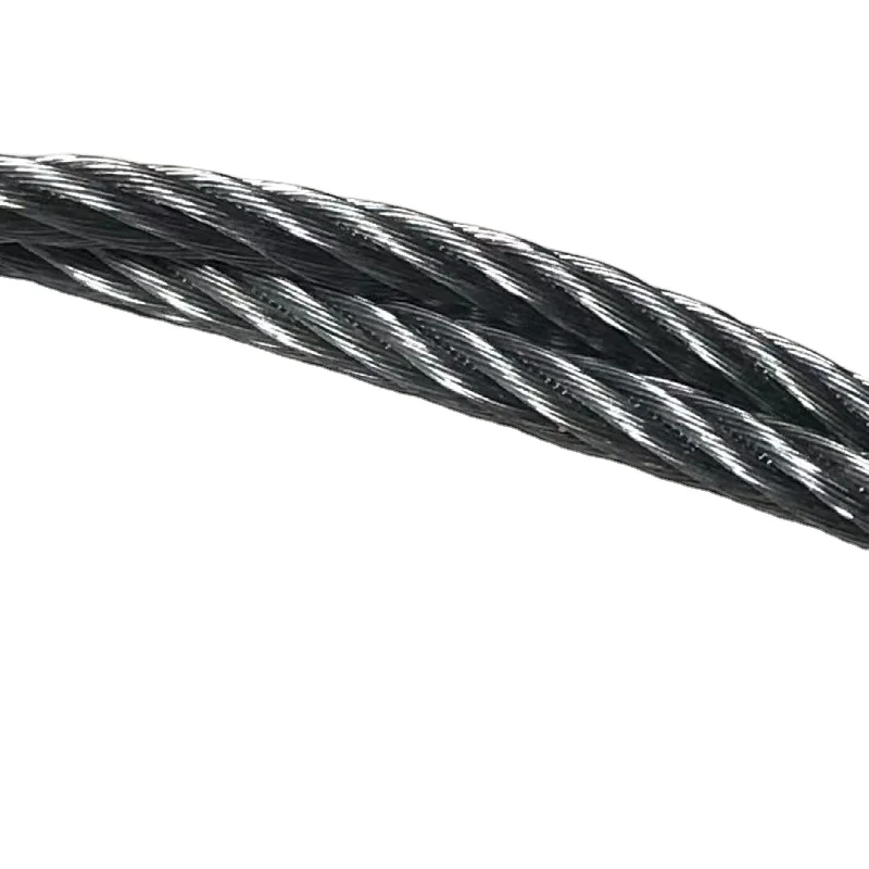 304 High Tension Stainless Steel Pvc Coated Steel Wire Rope For Fitness Equipment