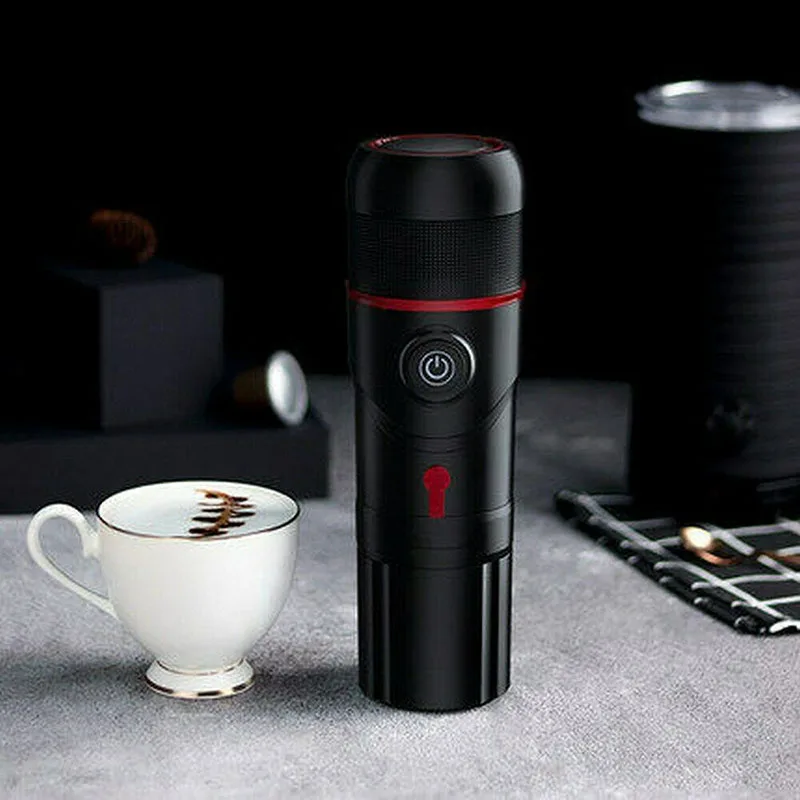 Oem Mini Travel Single K-Cup Capsule Usb Electric Coffee Machine Travel Mini 12V Car Maker Coffee For Home Outdoor Use