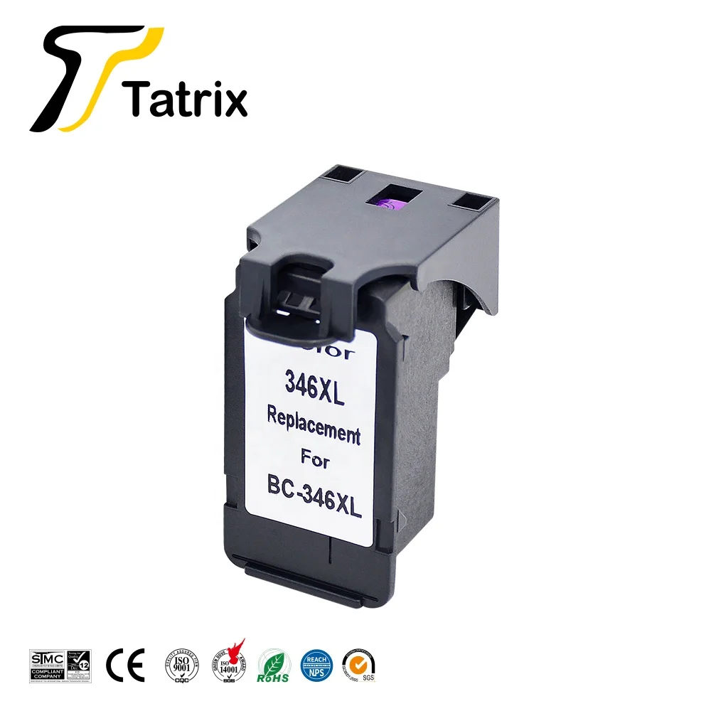 Tatrix BC-345 BC-345XL BC-346 BC-346XL Remanufactured Color Ink Cartridge for Canon PIXUS TS3130S TS3130