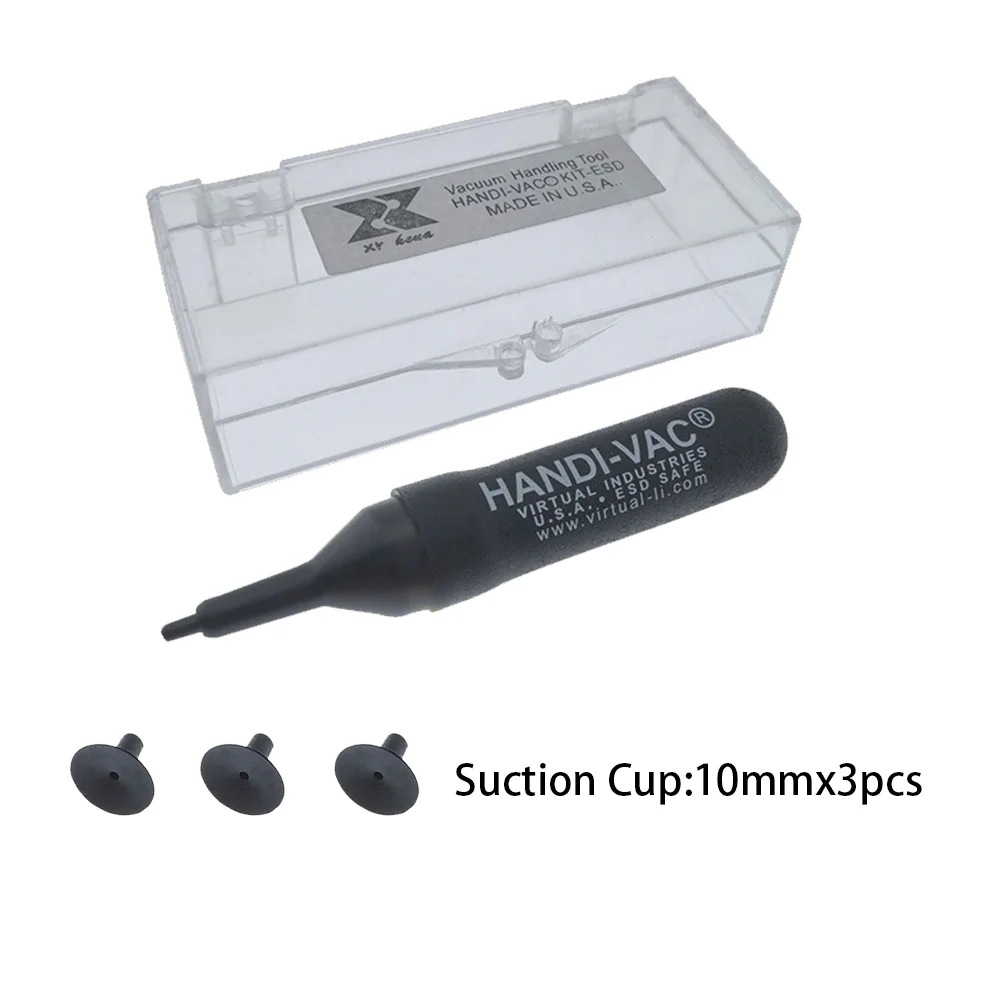 JEJOR AntiStatic IC Vacuum Sucker Pens ESD Silicone Suction Cup Pens IC Sucker Vacuum Pen Pickup Tool