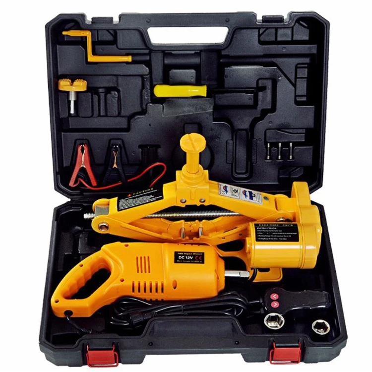 5ton support auto scissor electro hydraulic jack car electric pick up