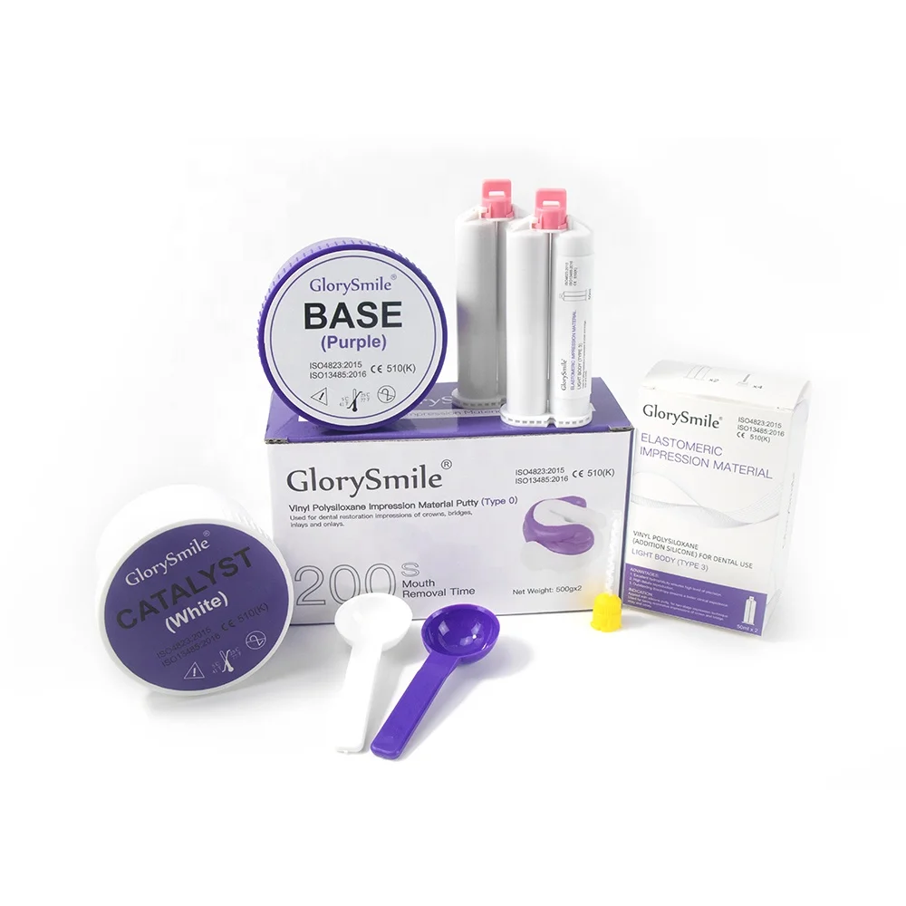 New Item Best Quality Factory Direct Supply Dental Impression Material Putty Light Body Silicone Impression Material Customized