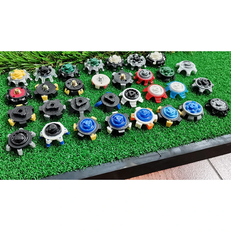 В наличии производители шипов для гольфа красные и серые шипы с быстрым вращением