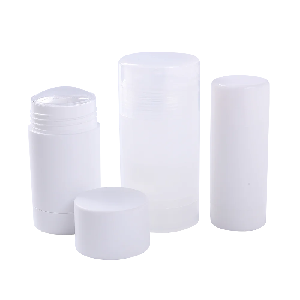 
Cylinder shape twist up PP 30g 50g 75g deodorant empty bottle 