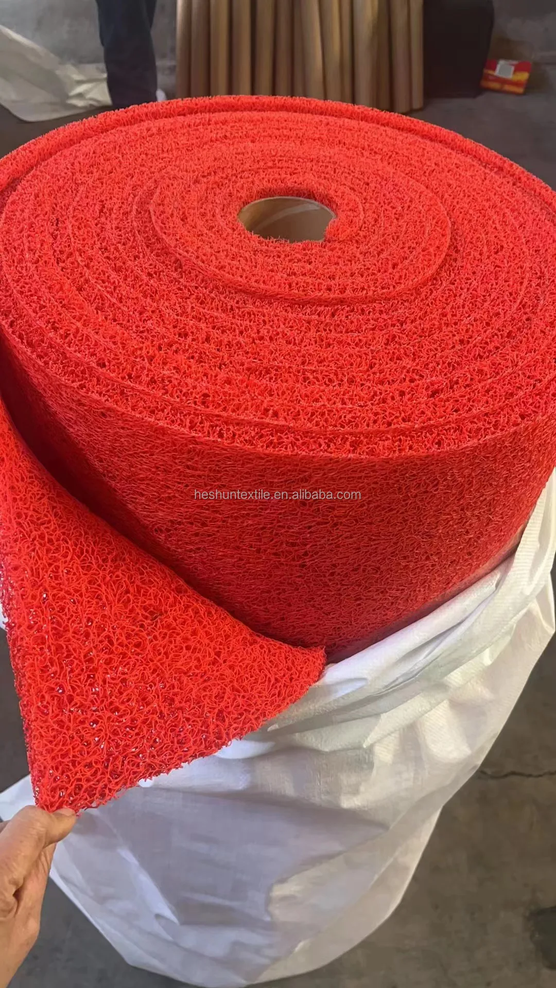 PVC coil Gold rush mat without backing