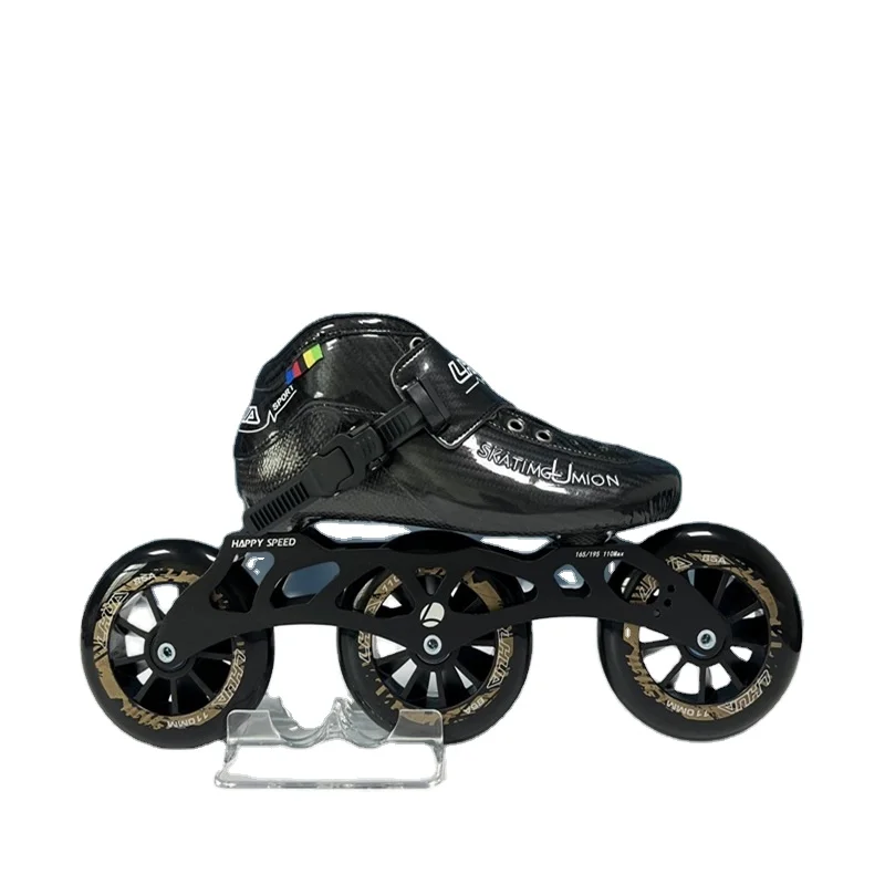Супер качество новый стиль OEM Inline скорость коньки обувь Мигающий Ролик